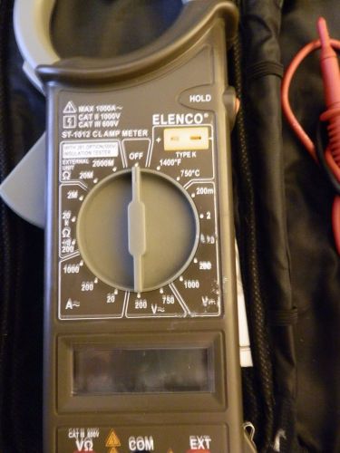 Elenco digital clamp meter ST-1012