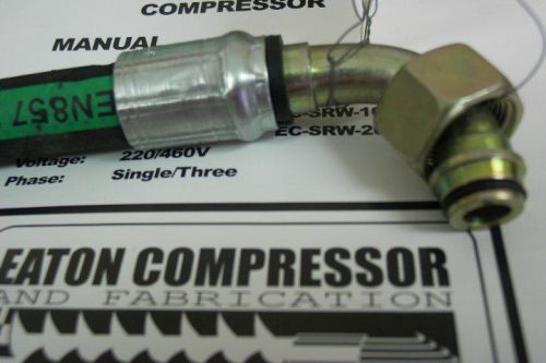Eaton compressor hose (back up hose) for 20 hp rotary screw air compressor for sale