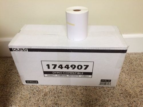 34 rolls of 220 shipping postage labels 4x6 for dymo® 4xl 1744907 7480 labels for sale