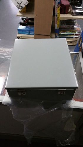 Hoffman a1412chnf metallic jct box encl,14inh x 12inw,ip66 g7602761 for sale