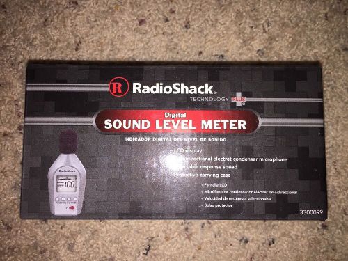 RadioShack Digital Sound Level Meter 33-099