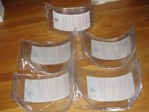 Aden Safety Face Shields Visors New Set of 5 8&#034; x 15 1/2&#034; x .040 #34.40