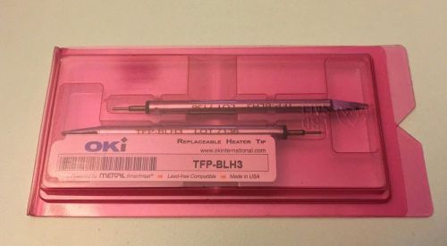 Oki metcal tfp-blh3 tweezer h/duty cartridge pair for mfr-hst for sale