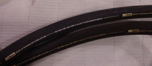 Hydraulic hose , parker , 2&#034; x 16&#039; , 575psi , 100r1 unused for sale