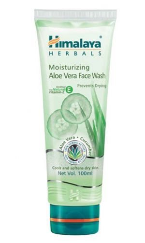 Himalaya skin care moisturizing aloe vera face wash for sale