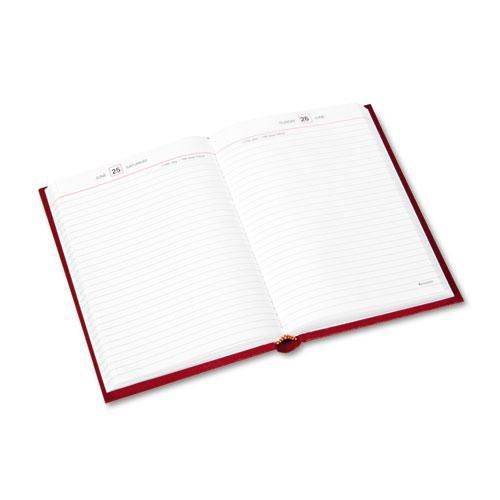 NEW AT-A-GLANCE SD389-13 Standard Diary Recycled Daily Reminder, Red, 5 3/4&#034; x