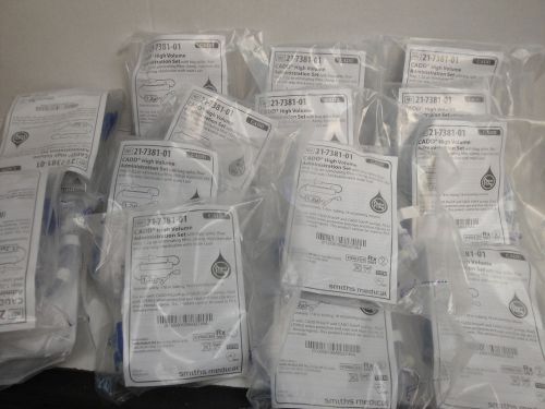 19 sets CADD High Volume Administration Tubing w/Bag Spike Smiths Medical Supply