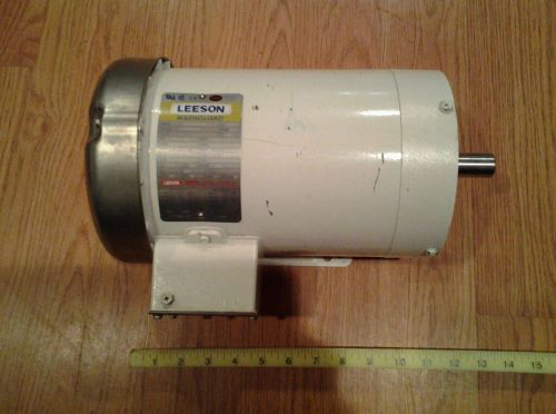 Leeson washguard three phase  hp ac motor c145t17wk7e for sale