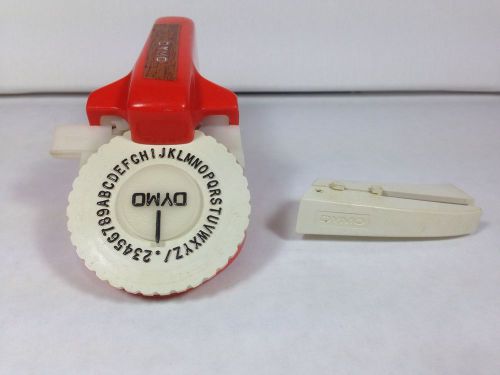 Dymo Vintage Home Label Maker With Additional Piece And Label Roll