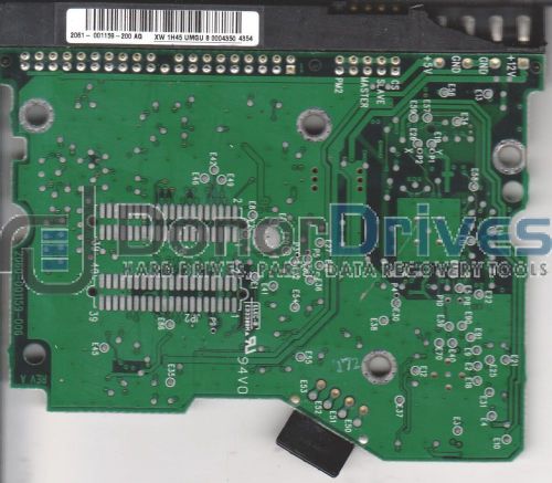 Wd800bb-22dka0, 2061-001159-200 ag, wd ide 3.5 pcb + service for sale