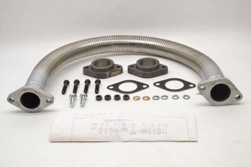 Lister petter 570-32410 pipe exhaust kit diesel engine replacement part b490303 for sale