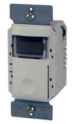 WATT STOPPER RT-100-W Time Switch, Programmable, 600W, White