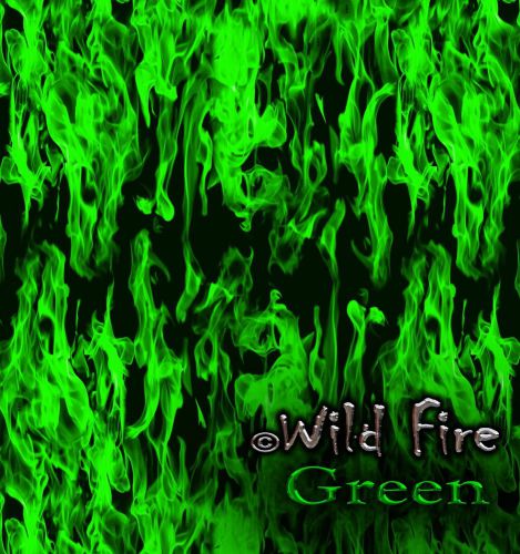 Wild Fire Green -  Hydrographics / Water transfer printing Film