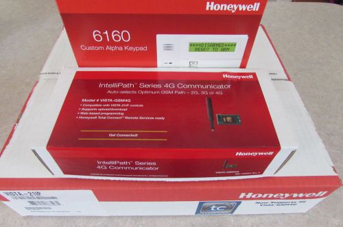 Honeywell Vista-21IP Vista-GSM4G 6160 Alpha Keypad Enclosure &amp; Transformer NIB