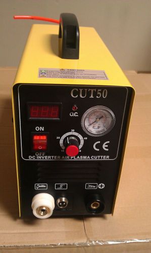 Cal electric plasma cutter 50amp cut50 digital inverter 220v 1 year warranty for sale