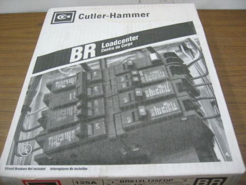 Cutler-Hammer BR612L125FDP 125 Amp Load Center Breaker Pannel Box
