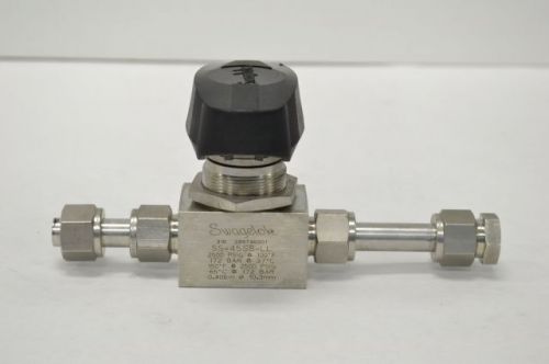 Swagelok ss-45s8-ll 40 series stainless 2 way 1/2in npt ball valve b213971 for sale