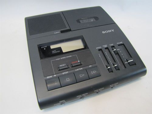 Sony BM-840 Microcassette Transcriber Dictation Machine *No Footpedal*