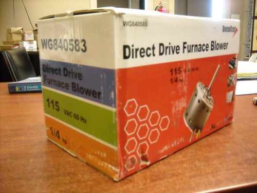 WG840583 DiversiTech Direct Drive Furnace Blower New in box