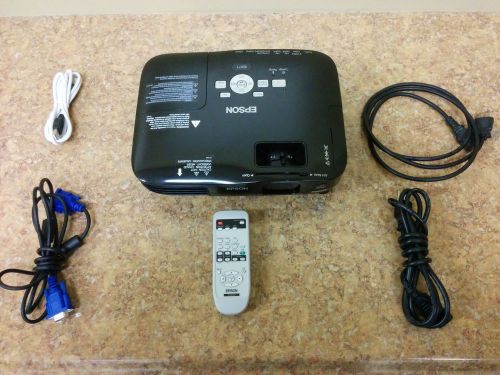 EPSON H310A LCD PROJECTOR W/ 2 TRIPODs AND SCREEN