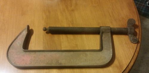 Cincinnati tool co. hargrave large 10 inched c clamp antique vintage for sale
