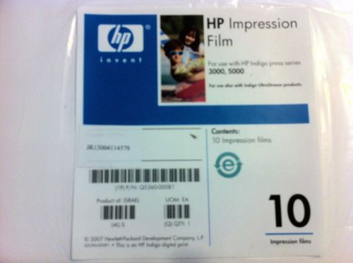 HP Indigo Impression Films for 3000,5000 Series