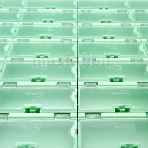 20x green electronic kit component box patch laboratory smt smd storage box for sale