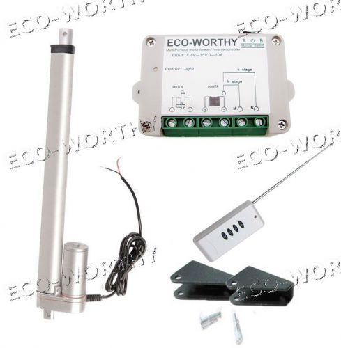 12‘’ 330lbs 12v linear actuator w/ wireless control kit for door open, auto,car for sale