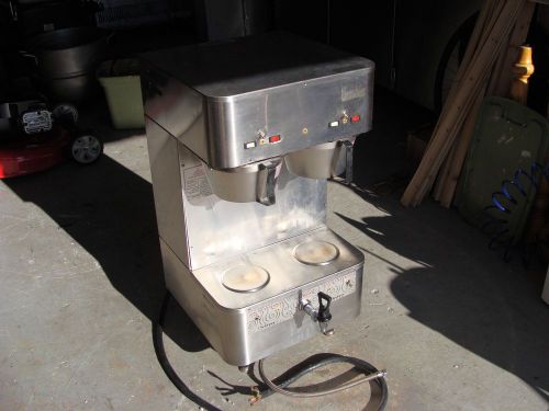 Dual  Commercial Coffee Brewer Maker Machine w/ faucet by american metal ware