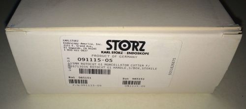 Lot of (5) Storz RotoCut G1 Cutter 15mm Black 091115-01 *IN DATE*