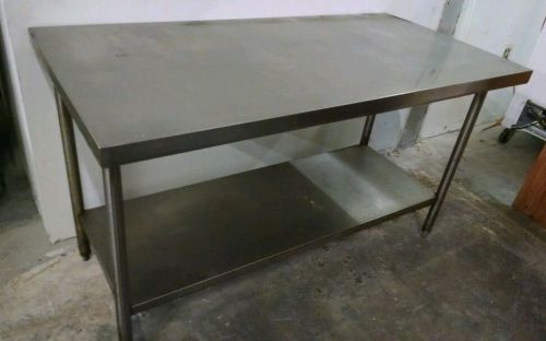 Commercial Stainless Steel Kitchen Prep Table