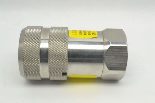 New parker fs-751-12fp-sl quick disconnect coupling fitting 3/4 in npt b409395 for sale
