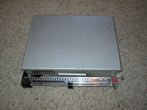 Accu-weigh 125t bench beam scale 125 lbs. platform max. 17&#034; x 12.5&#034; for sale