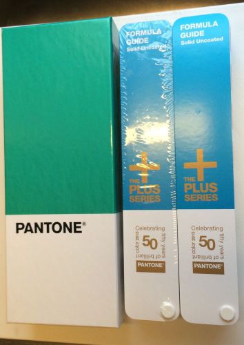 Lot Of 2 Pantone Color Formula Guides Solid Uncoated 2013 / 5th Printing
