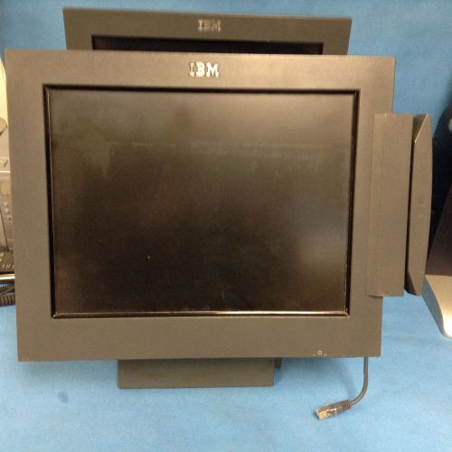 IBM Model 4840 POS Terminal with Magnetic Strip Card Reader