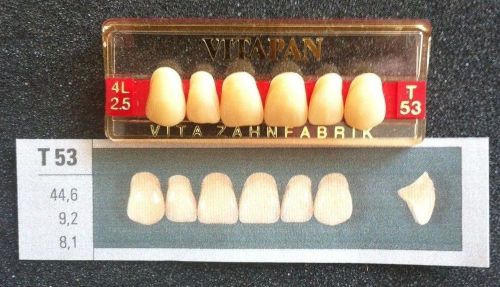 Vitapan Denture Teeth    T53     4L2.5