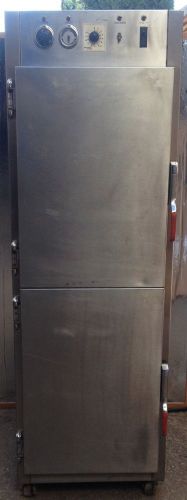 Cook and hold and smoker holding roasting cabinet with woodchip mesquite drawer for sale