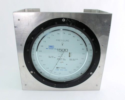 Wallace and Tiernan 1500 Series PSI Pressure Gauge 62A-4A-0010