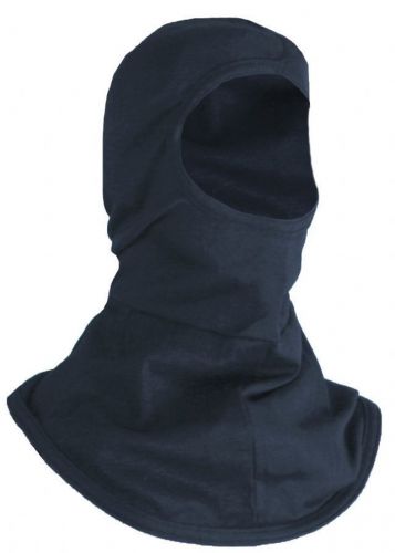 Nsa h11ry navy blue 12 cal ultra soft arc rated balaclava hood, flame resistant for sale