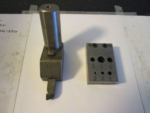 Fly cutter and Bench Block machinist mill toolmakers tools  c14
