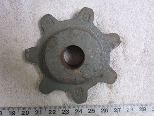 OD 6-3/4&#034; Bore Dia 1-1/2&#034; Height 2&#034; Steel Sprocket, New