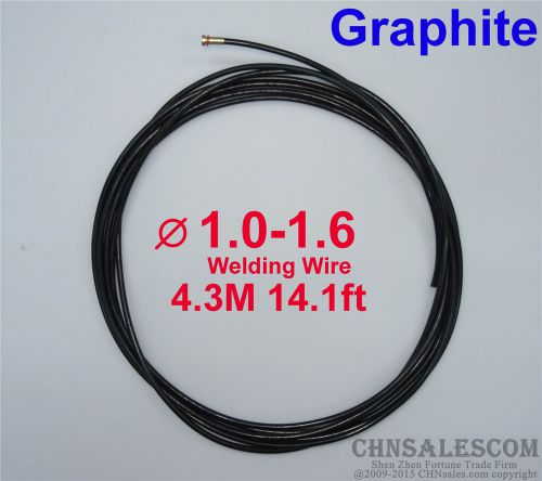 European style MIG MAG Graphite Liner 1.0-1.6 Welding Wire 4.3M 14.1ft