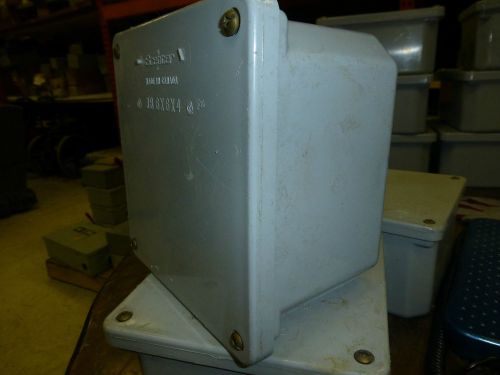 Scepter Non Metallic Outdoor Enclosure box with gasket 6 x 6 x 4&#034; pvc