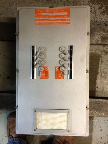 100 amp 3 phase explosion proof panel with breakers