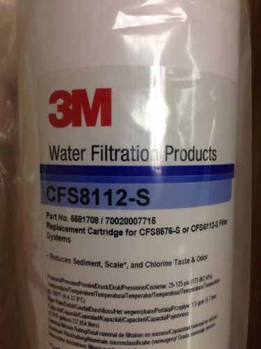 3m cfs8112-s water filter cartridge (part no. 5581708) for sale