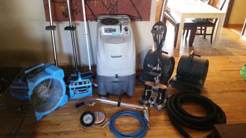 Complete carpet extraction system - sandia sniper, rotovac powerwand for sale
