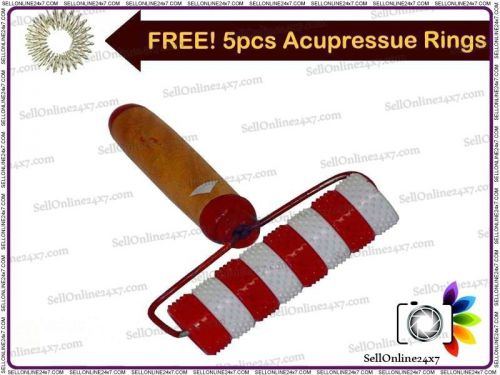 Brand new &amp; hi quality acu. handle medium roller - massage therapy pain relief for sale