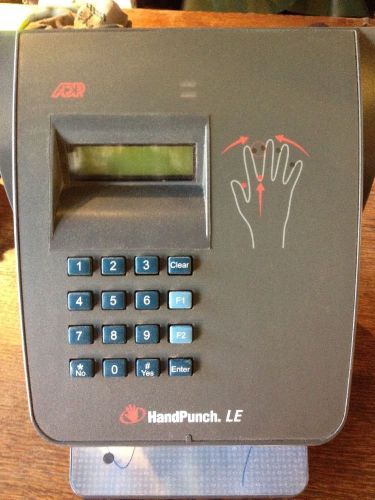 ADP SCHLAGE HandPunch LE Biometric Time Clock MODEL HP/2000