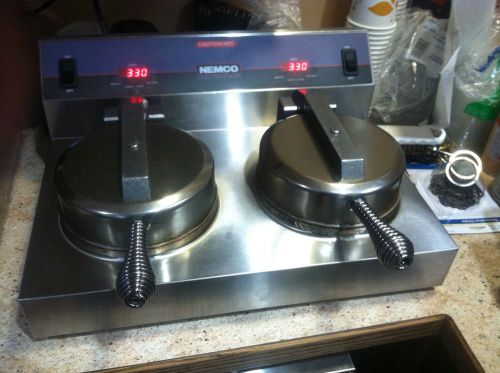 Nemco Commercial Dual Waffle maker