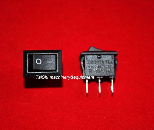 5pcs new on / off rocker switch 250vac 3a 3 connectors 3 pin for sale